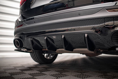 Heckansatz Diffusor passend für Mercedes-AMG GLB 35 / AMG-Line X247 schwarz Hochglanz