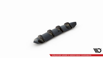 Heckansatz Diffusor passend für Mercedes-AMG GLB 35 / AMG-Line X247 schwarz Hochglanz