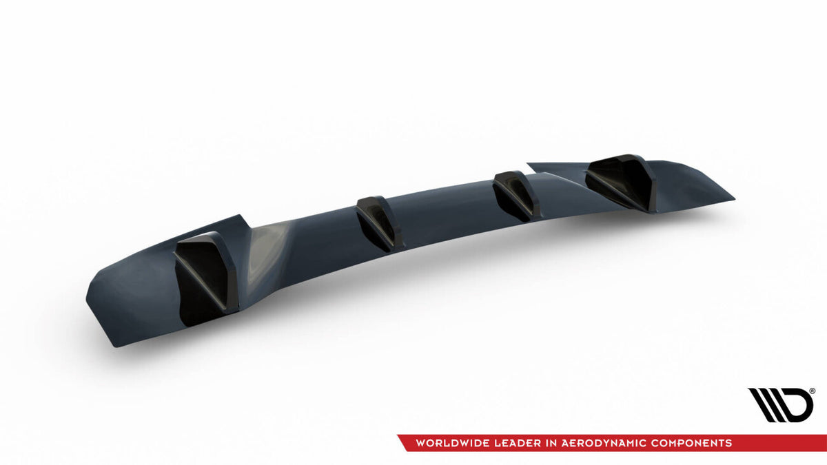 Heckansatz Diffusor passend für Mercedes-AMG GT / GT S C190 FL schwarz Hochglanz