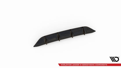 Heckansatz Diffusor passend für Mercedes CLS AMG-Line C257 schwarz Hochglanz