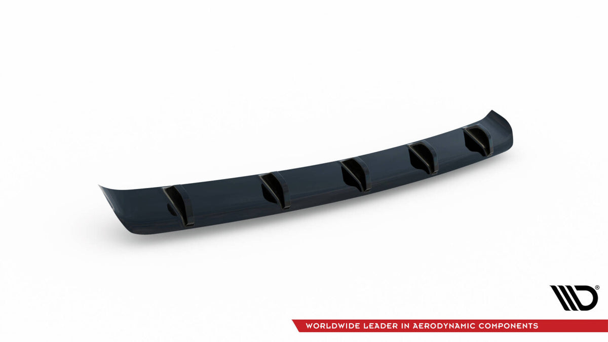 Heckansatz Diffusor passend für Mercedes CLS C218 schwarz Hochglanz