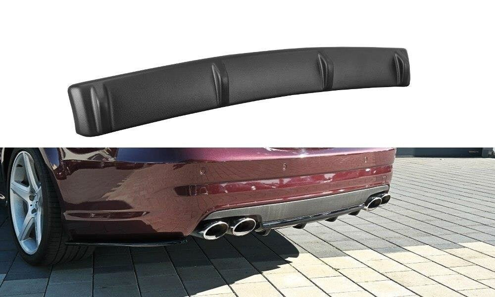 Heckansatz Diffusor passend für Mercedes CLS C219 55AMG schwarz Hochglanz