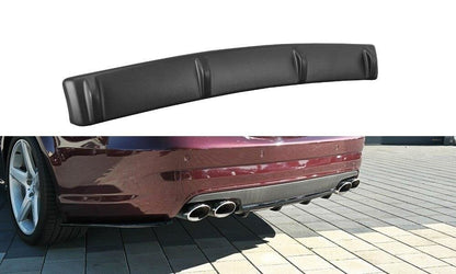 Heckansatz Diffusor passend für Mercedes CLS C219 55AMG schwarz Hochglanz