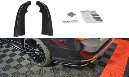 Heckansatz Diffusor passend für Mercedes E-Klasse W207 Coupe AMG-Line schwarz Hochglanz