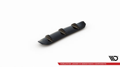 Heckansatz Diffusor passend für Mercedes E63 AMG Kombi/Limousine S213/W213 schwarz Hochglanz