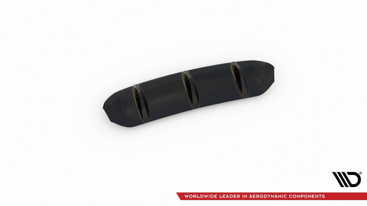 Heckansatz Diffusor passend für Mercedes E63 AMG Kombi/Limousine S213/W213 schwarz Hochglanz
