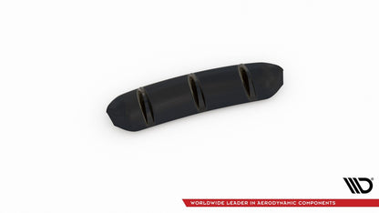 Heckansatz Diffusor passend für Mercedes E63 AMG Kombi/Limousine S213/W213 schwarz Hochglanz