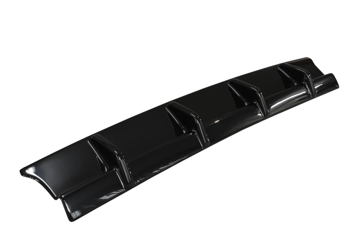 Heckansatz Diffusor passend für Mercedes E63 AMG W212 schwarz Hochglanz