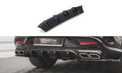 Heckansatz Diffusor passend für Mercedes GLE Coupe 63 AMG C292 schwarz Hochglanz