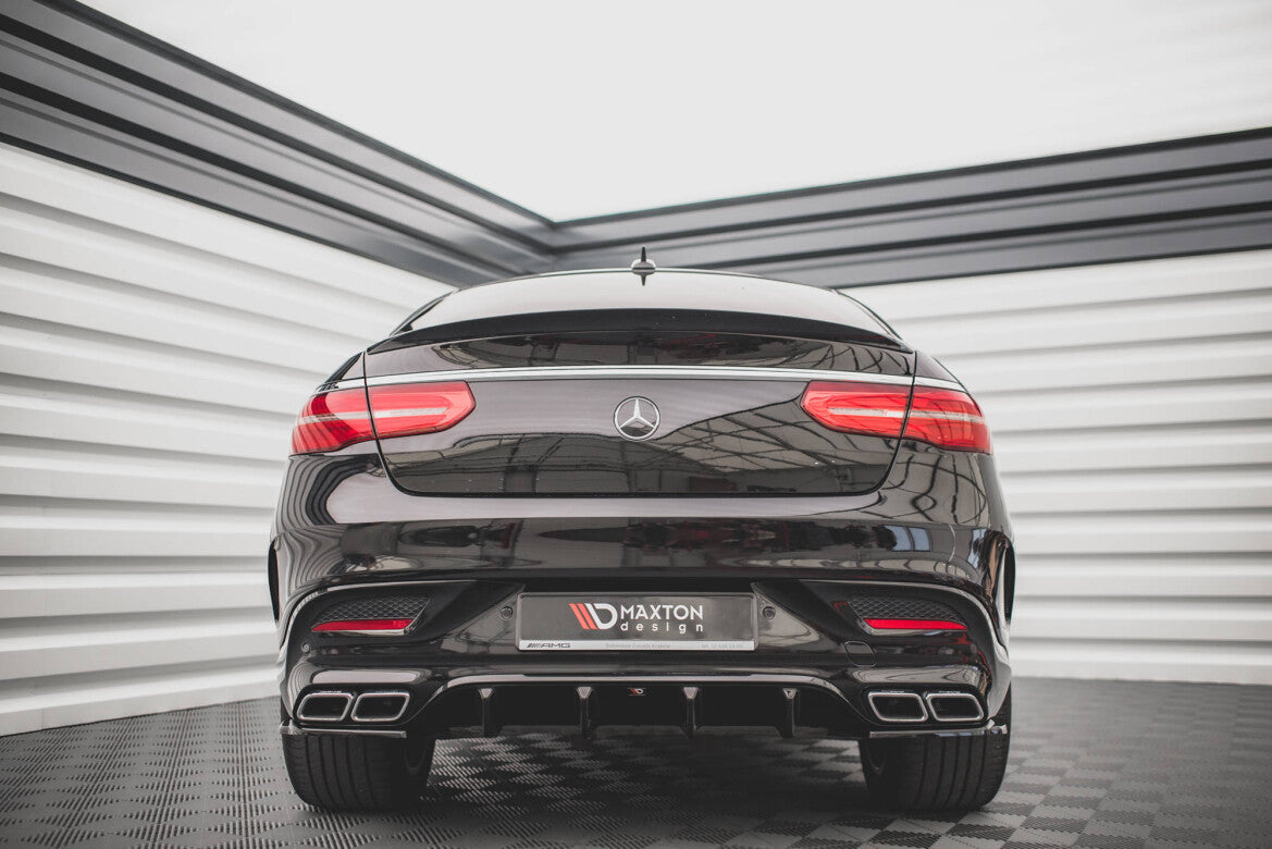 Heckansatz Diffusor passend für Mercedes GLE Coupe 63 AMG C292 schwarz Hochglanz