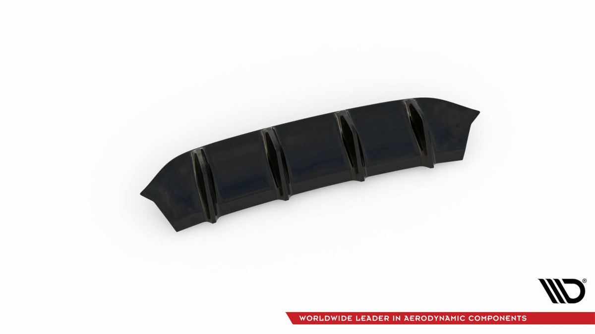 Heckansatz Diffusor passend für Mercedes GLE Coupe 63 AMG C292 schwarz Hochglanz