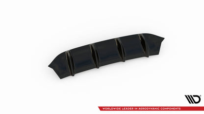 Heckansatz Diffusor passend für Mercedes GLE Coupe 63 AMG C292 schwarz Hochglanz