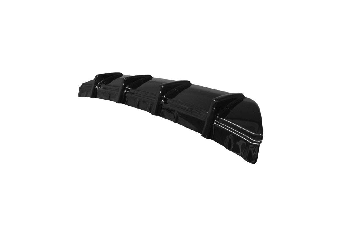 Heckansatz Diffusor passend für Mercedes SLK R172 schwarz Hochglanz