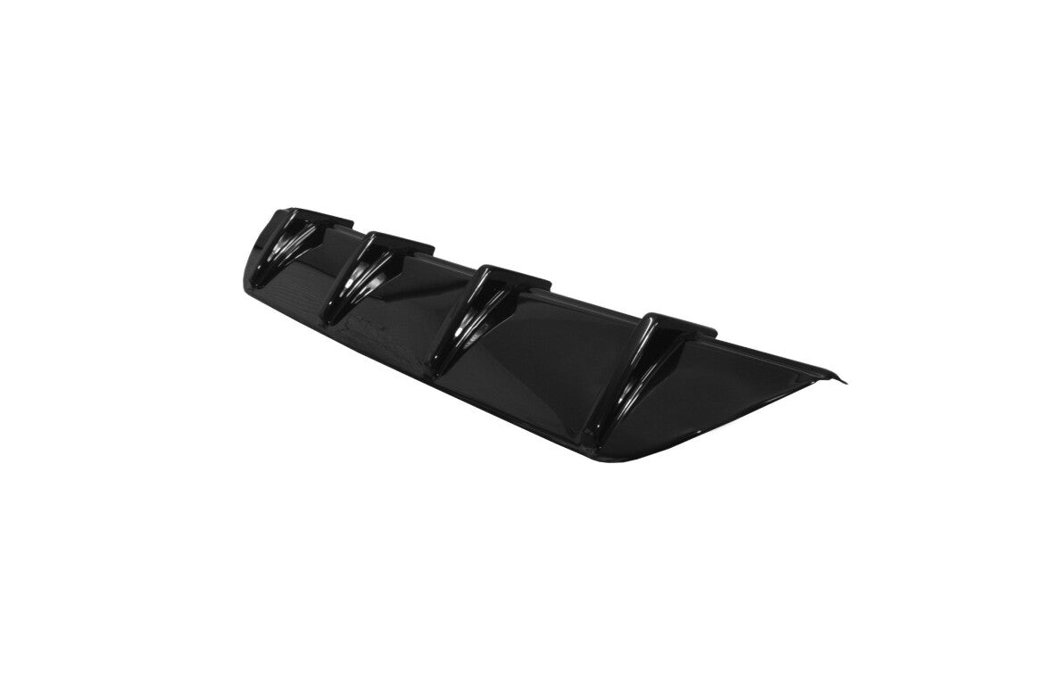 Heckansatz Diffusor passend für Mercedes SLK R172 schwarz Hochglanz