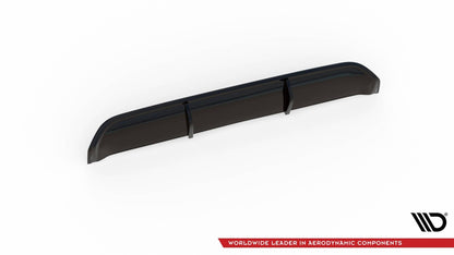 Heckansatz Diffusor passend für Mercedes V-Klasse AMG-Line W447 FL schwarz Hochglanz