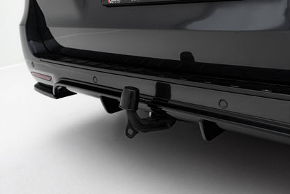 Heckansatz Diffusor passend für Mercedes V-Klasse AMG-Line W447 FL schwarz Hochglanz