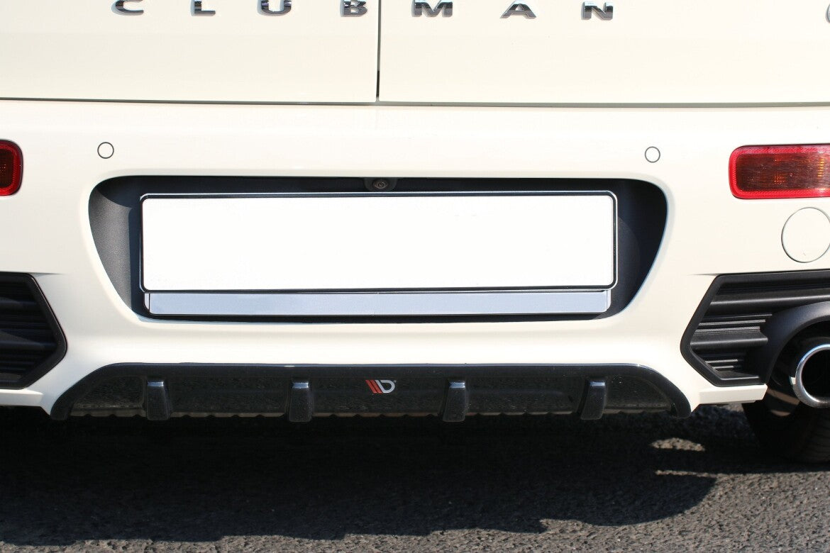 Heckansatz Diffusor passend für Mini CLUBMAN S MK2 (F54) JCW schwarz Hochglanz