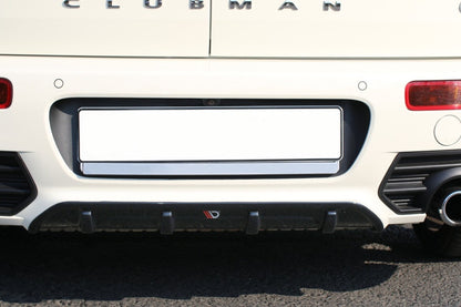 Heckansatz Diffusor passend für Mini CLUBMAN S MK2 (F54) JCW schwarz Hochglanz
