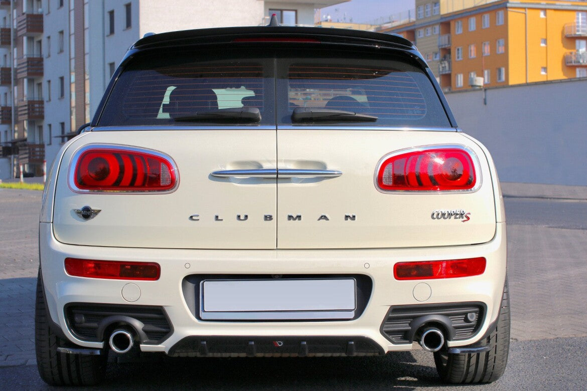 Heckansatz Diffusor passend für Mini CLUBMAN S MK2 (F54) JCW schwarz Hochglanz