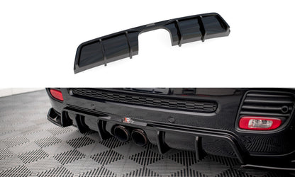 Heckansatz Diffusor passend für Mini Cooper John Cooper Works R56 schwarz Hochglanz