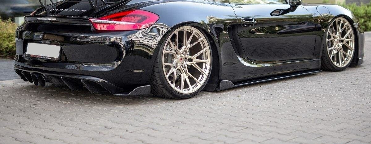Heckansatz Diffusor passend für Porsche Cayman Mk2 981C