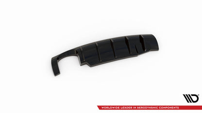 Heckansatz Diffusor passend für Seat Ibiza CUPRA Mk3 schwarz Hochglanz
