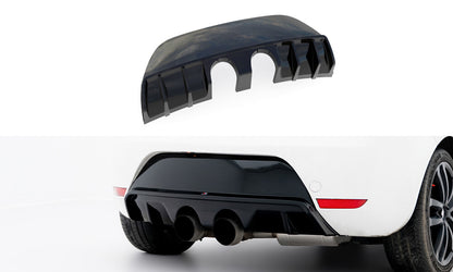 Heckansatz Diffusor passend für Seat Leon CUPRA/ FR Mk2 schwarz Hochglanz