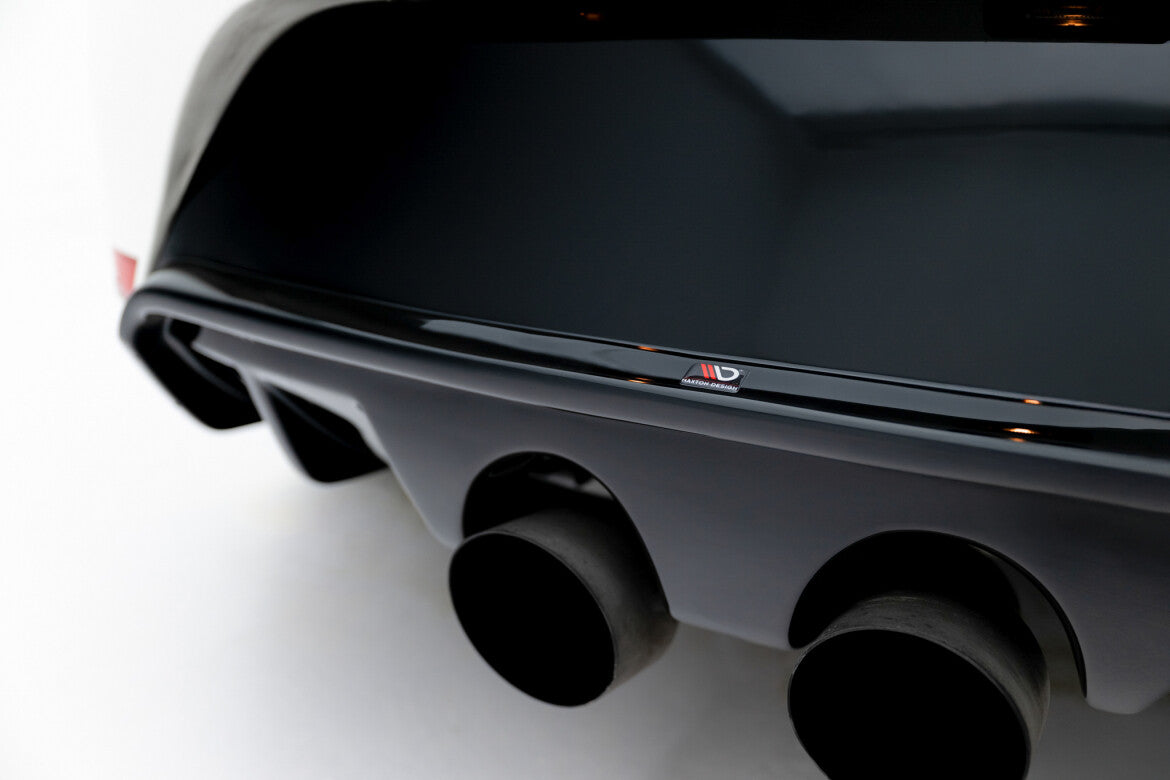 Heckansatz Diffusor passend für Seat Leon CUPRA/ FR Mk2 schwarz Hochglanz