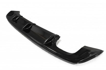Heckansatz Diffusor passend für Seat Leon III FR schwarz Hochglanz