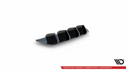 Heckansatz Diffusor passend für Seat Tarraco FR Mk1 schwarz Hochglanz