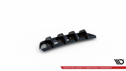 Heckansatz Diffusor passend für Seat Tarraco FR Mk1 schwarz Hochglanz