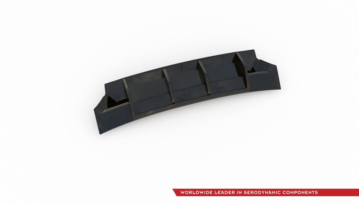 Heckansatz Diffusor passend für Skoda Kodiaq Sportline Mk1 / Mk1 FL schwarz Hochglanz