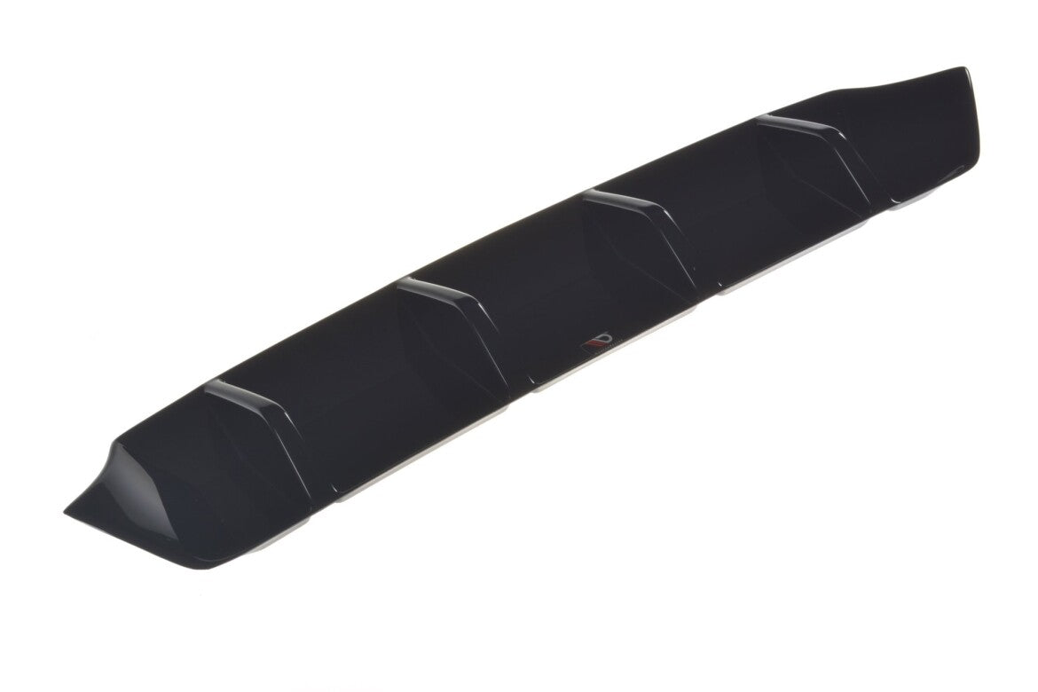 Heckansatz Diffusor passend für Skoda Superb Liftback / Combi Mk3 FL schwarz Hochglanz