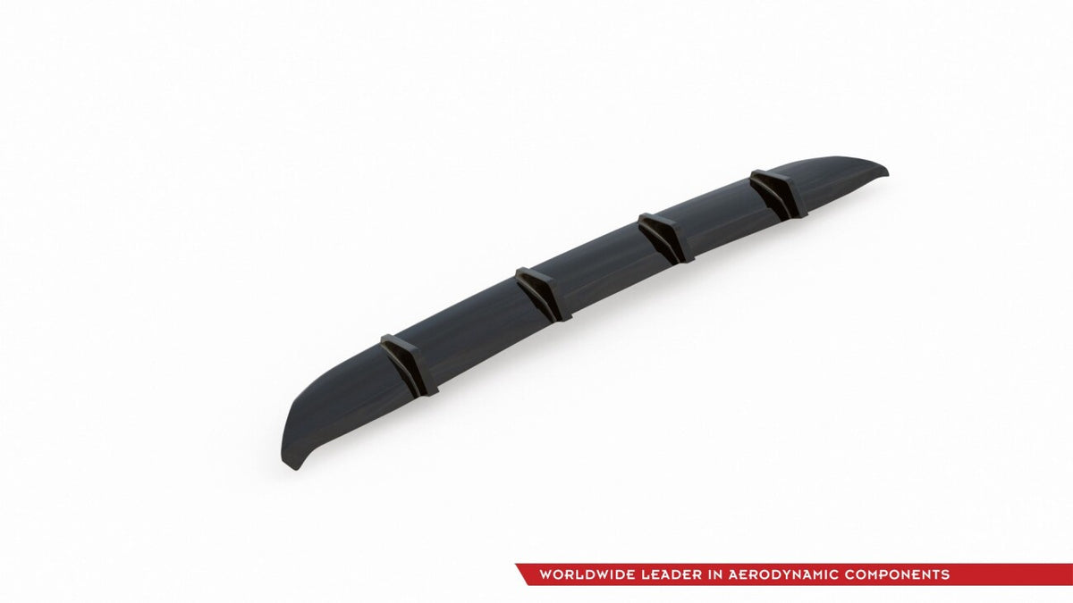Heckansatz Diffusor passend für Toyota Corolla XII Limousine schwarz Hochglanz