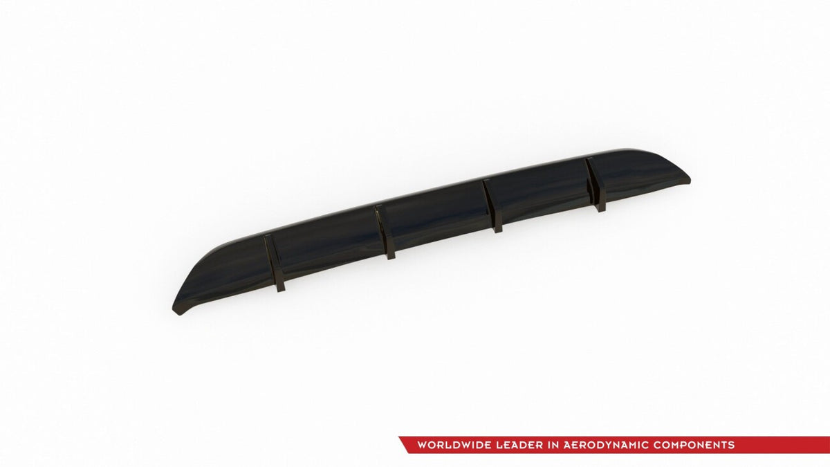 Heckansatz Diffusor passend für Toyota Corolla XII Limousine schwarz Hochglanz
