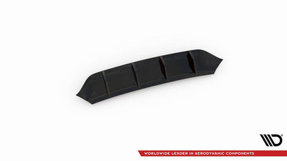 Heckansatz Diffusor passend für VW Arteon R-Line Limousine / Shooting Brake Mk1 FL schwarz Hochglanz