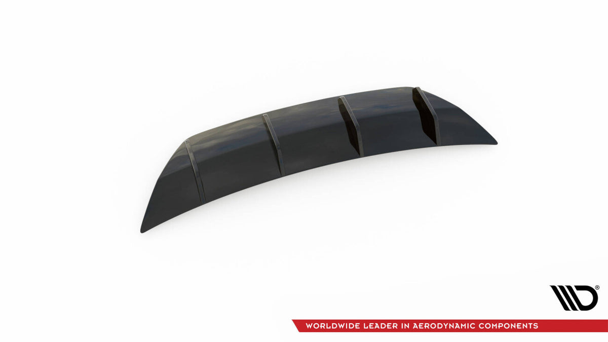 Heckansatz Diffusor passend für VW Atlas Cross Sport schwarz Hochglanz