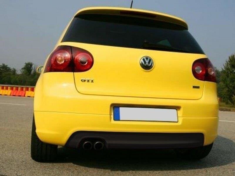 Heckansatz Diffusor passend für VW Golf 5 GTI EDITION 30 (mit 1 Endrohr passend für GTI Auspuff)