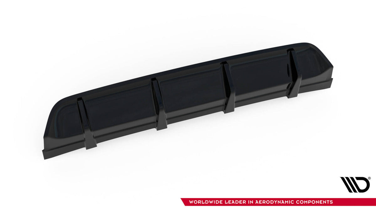 Heckansatz Diffusor passend für VW Golf Mk7 GTI CLUBSPORT schwarz Hochglanz