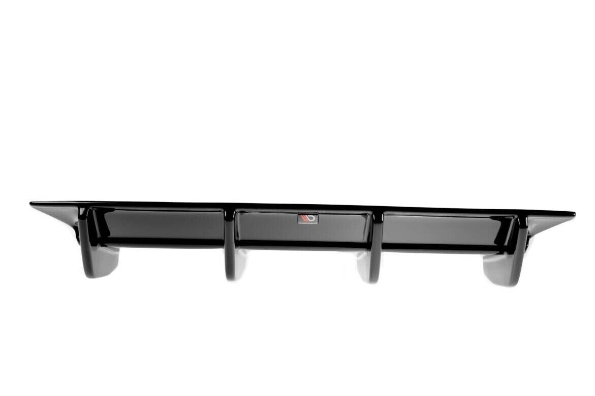 Heckansatz Diffusor passend für VW Golf R Variant Mk7 FL schwarz Hochglanz