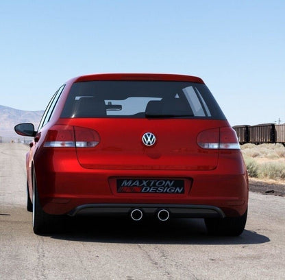 Heckansatz Diffusor passend für VW Golf V R32 Look passend für VW Golf VI schwarz Hochglanz