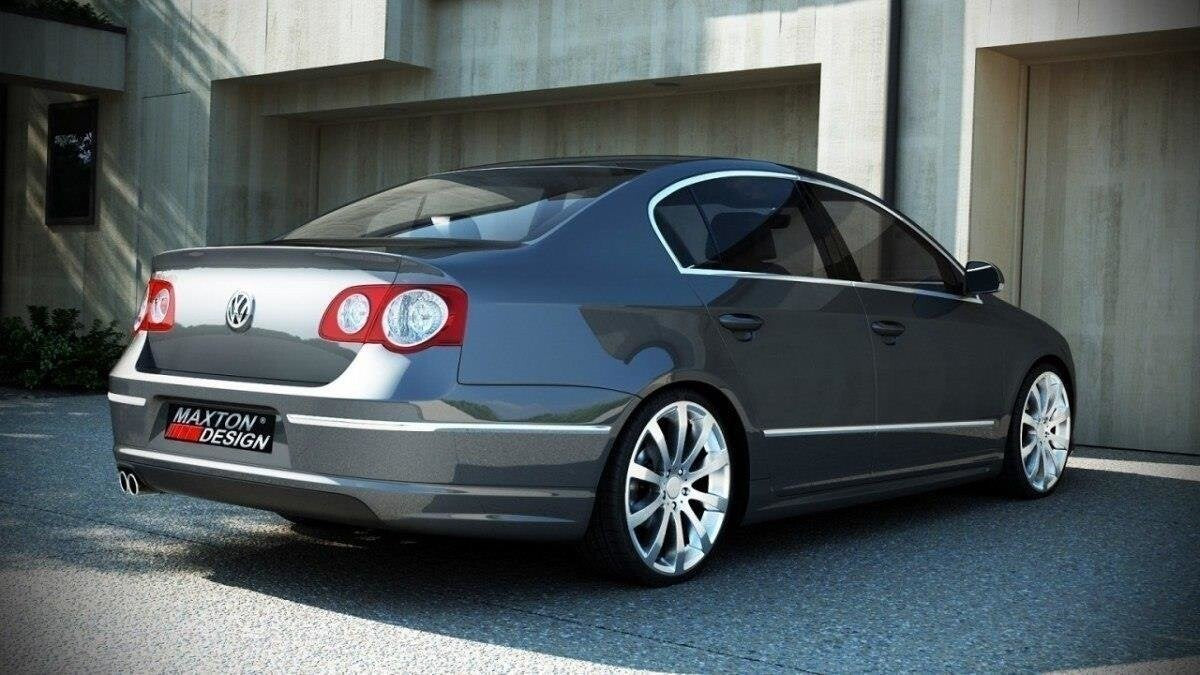 Heckansatz Diffusor passend für VW Passat B6 (R-LINE LOOK) KOMPAKT