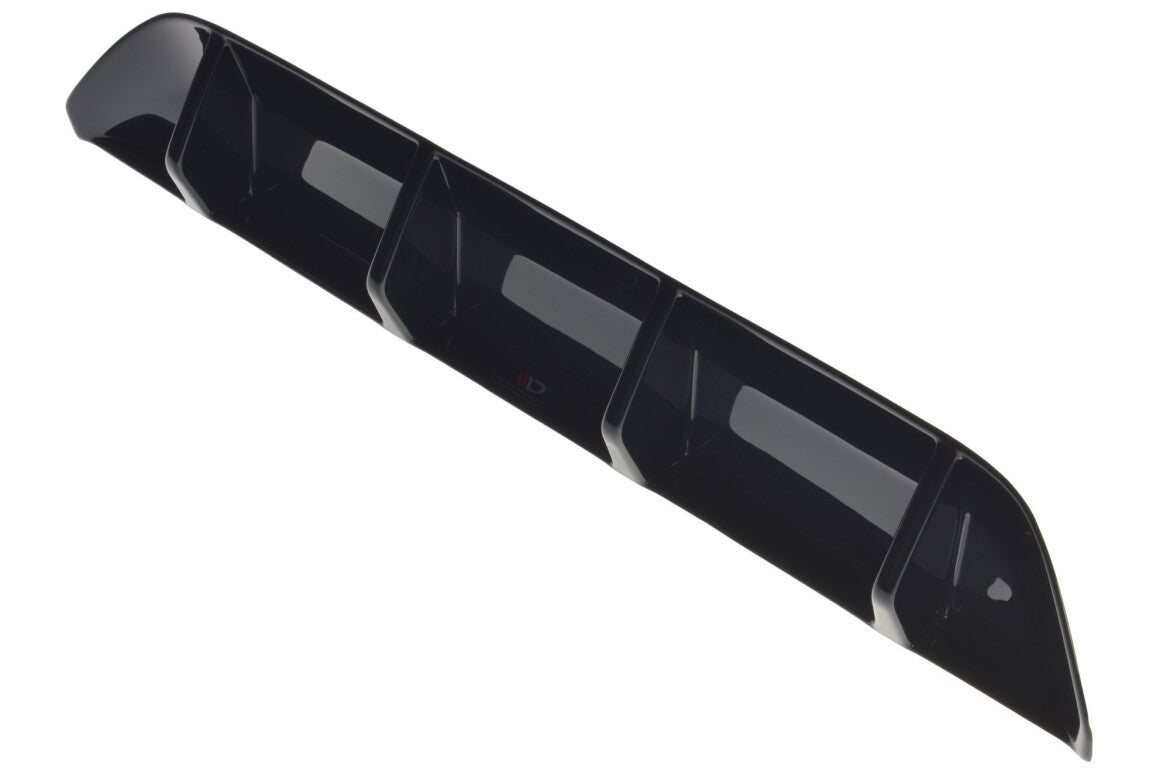 Heckansatz Diffusor passend für VW Passat R-Line B8 schwarz Hochglanz