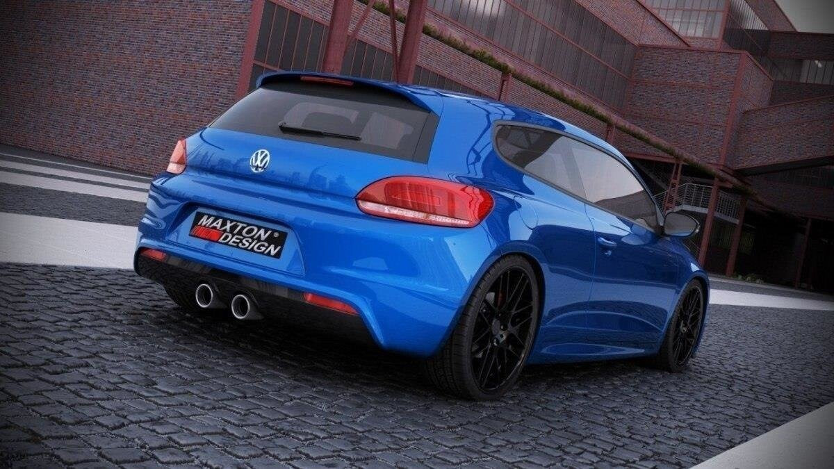 Heckansatz Diffusor passend für VW Scirocco III R mit 2 auspuff