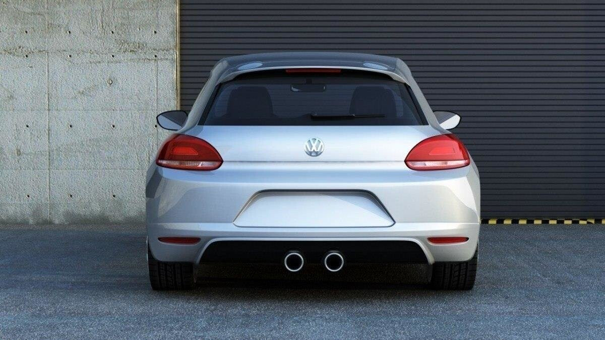 Heckansatz Diffusor passend für VW Scirocco Standard (Scirocco R LOOK)