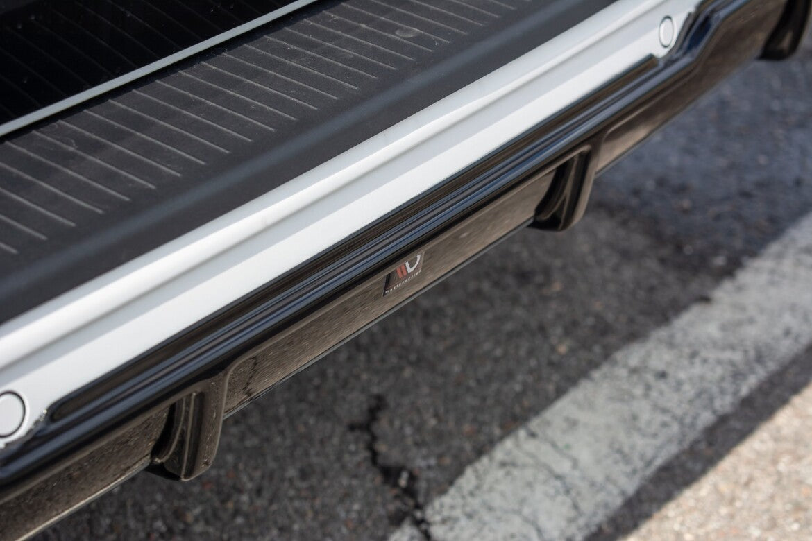 Heckansatz Diffusor passend für VW T6 schwarz Hochglanz