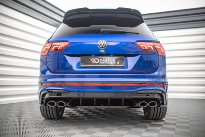 Heckansatz Diffusor passend für VW Tiguan R Mk2 FL schwarz Hochglanz