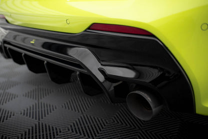 Heckansatz Diffusor V.1 passend für BMW 1er F40 M-Paket/ M135i schwarz Hochglanz