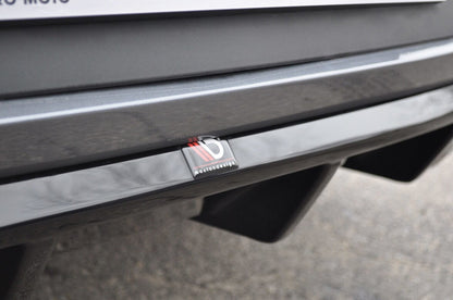 Heckansatz Diffusor V.1 passend für Seat Leon CUPRA Mk3 FL Hatchback schwarz Hochglanz