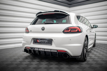 Heckansatz Diffusor V.1 passend für VW Scirocco R Mk3 schwarz Hochglanz